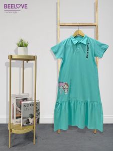 Dress Anak Perempuan Blackpink Beelove Midi Dress Kaos 5-12th