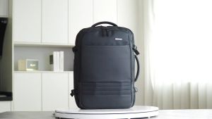 GOLDEN WOLF GB00709 Waterproof Expandable Backpack Travel Bags High Quality with 15-17 inches Laptop Compartment