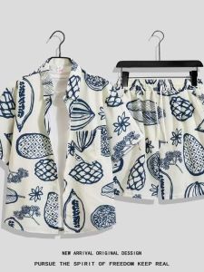LIIEN NOOS | All-Over Print Quick-Drying Beachwear Set