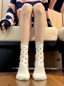 Dép Sục Cross Nữ Đế Mềm Dày 6.5cm Tăng Chiều Cao Thời Trang Cho Nữ Gắn Sticker  Cún Dễ Thương