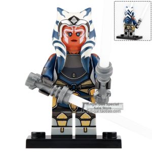 Star Wars Mandalorian Ahsoka Lightsaber Building Blocks Toys