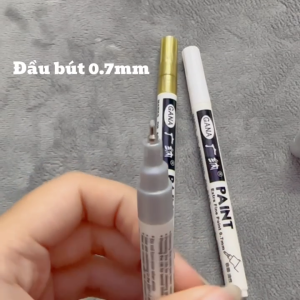 Bút Sơn Dầu Bút Nhũ Đầu Nét Mảnh 0.7mm Paint Marker Đa Năng Dành Cho DIY Handmade Scrapbook Và Trang Trí Sáng Tạo LIM DIY