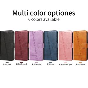 Phone Case For Samsung Galaxy A56 A36 A26 A06 A16 5G Cover Samsung A56 A16 4G Magnetic Leather Wallet Card Slot Flip Cover Casing