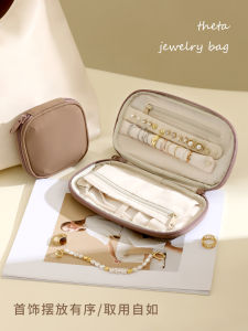 กระเป๋าใส่เครื่องประดับแบบพกพา Tianzong รุ่นใหม่ปี 2025 กล่องใส่สร้อยคอ ต่างหู กำไลข้อมือ สำหรับผู้หญิง อุปกรณ์จัดระเบียบสำหรับบ้าน