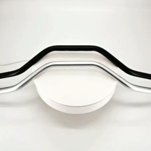 22MM Universal Motorcycle Refit Handlebar Retro Black Modified Handle Bars for Motorbike Classic Scooter Handlebars Motor Bar