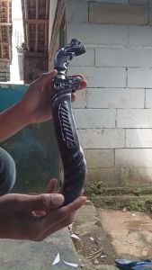 Pisau Sembelih Dapur & Pisau Badik Ukiran Naga