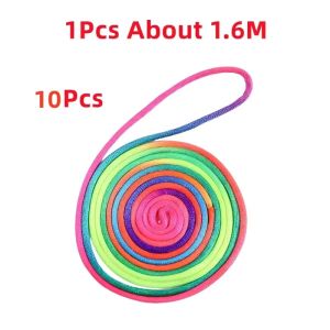 Meade | 10Pcs Rainbow Color Cradle String Finger Games Classic Rope Thread Toy Ropes Hand String Puzzle Game Create Toy Supplies