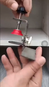 Stainless Steel Cabinet Door Mounting Adjustable Clamp: Precise Installation Tool for DIY Projects