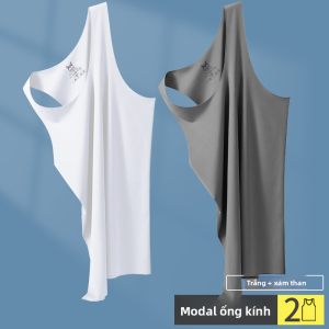 Áo ba lỗ nam MiiOW vải cotton dáng rộng mỏng thoáng khí - mùa hè