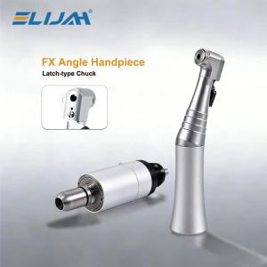 ELIJAH Dental Low Speed Handpiece Contra Angle External Water 1:1 Latch Type Dental Low Speed Handpiece Dentistry Tools