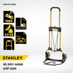 Xe đẩy hàng 2 bánh Stanley USA FT580 – Tải trọng 70kg.