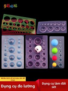 DUOCAIHANI | Clay Molding Tool Half Circle Semicircle Mold Measurement Ruler