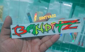 STICKER stiker BANDITZ Cutting TERMURAH