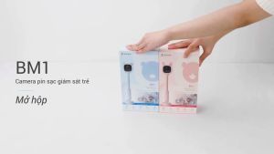 Camera IP WIFI Dùng PIN SẠC EZVIZ BM1 FULL HD - Đàm Thoại 2 chiều + Phát hiện tiếng khóc + Tự động phát nhạc