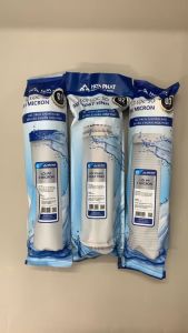 Combo 4 Đến 5 Lõi Lọc Thô Hoà Phát Gồm Bộ 123 + 1 (Hoặc 2) Lõi 1 Dùng Cho Máy Lọc Nước RO Sử Dụng Cốc Lọc 10inch