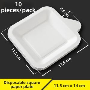 Disposable Thickened Painting Cake Plate