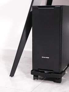 Universal Lockable 360° Rotating CPU Cooling Stand for All Laptops Adjustable & Durable Base