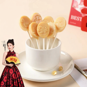 Jinguan | Milk Flavor Prebiotic Suckers 500g