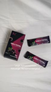 Kenplus Total KENTOTAL Minuman Serbuk Rasa Black Currant Penambah Stamina & Vitalitas Pria 1 Box Isi 5 Sachet