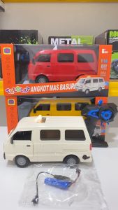 Mainan Anak RC TELOLET ANGKOT MAS BASURI 5002-8 Mainan Angkutan Umum Anak Remote Control Mobil Telolet Mainan Anak Perempuan - Mainan Anak Laki Laki