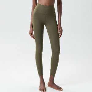 Sweat-wicking High-waisted Tummy Control Yoga Pants