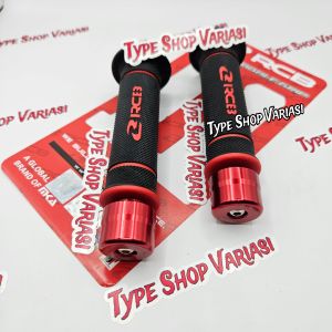 HANDGRIP RCB HG55 ORIGINAL + JALU STANG BULAT ARM RACING ORIGINAL UNIVERSAL MOTOR MOTORCYCLE