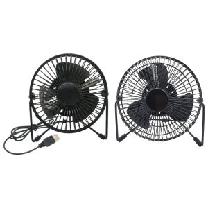 New Arrival: Mini USB LED Clock Fan & Real-Time Clock Temperature Display