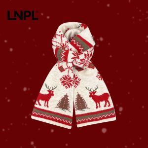 Christmas Winter Warm Knitted Scarf