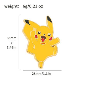 Bandai | Cute Cartoon Fantasy Creature Enamel Pins Anime Style Monster Lapel Brooches Metal Badges for Backpack Clothing Decorative