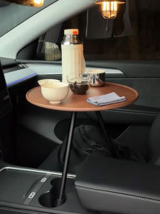 Small Table Board for Car Car Auxiliary Driving Rear Row Foldable Table Car Tea Notebook Car Portable Rear Seat
