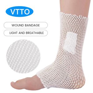 VTto 1 Cuộn Đàn Hồi Net Vết Thương Mặc Quần Áo Net Hình Ống Băng Lưới Lưới Ống Gạc Sửa Chữa băng quấn thoáng khí