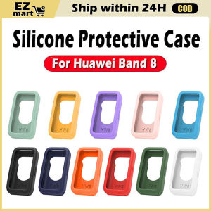 【Fast Shipping】 Soft TPU Case Cover for Huawei Band 8 7 6 casing Smart Watch Protector Shell for Huawei Band 6 Pro Silicone Screen Protection