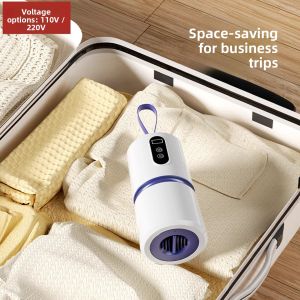 Portable Mini Dryer 2025 New Model Travel Foldable Underwear Small Size 220V 110V Foldable Design for Dormitory Use