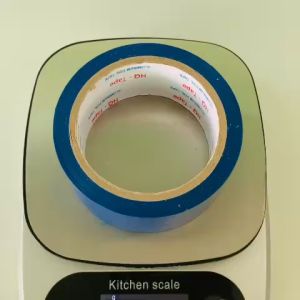 1 Cuộn băng keo màu xanh dương OPP rộng 4cm dài 65 mét lõi giấy 3mm giá tại xưởng - Shop Út Lớn