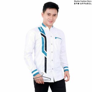 Baju Koko Pria Dewasa Lengan Panjang Koko Sinergi Hilwa Spesial Kombinasi Batik Kemeja Hadroh Model Terbaru Atasan Muslim Cowok Modern Baju Koko Az Zahir Terbaru Gus Azmi Kemko Army Batik Hitam Kemeja Pria Polos