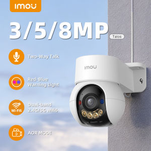 Imou | IMOU Talos 3/5/8MP 2K/3K/4K Two-way Talk AOR Mode Smart Full-Color Smart Tracking Dual Brand WiFi 6 Outdoor Security IP Camera