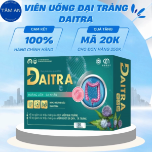 Đại Tràng DAITRA Hộp 30 Viên - Hỗ trợ viêm loét dạ dày tá tràng viêm đại tràng