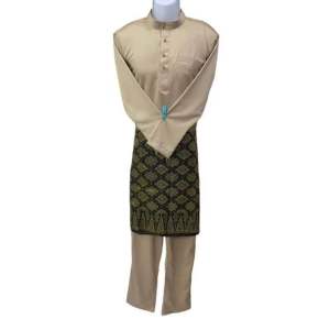 Baju Melayu Set Dewasa 2026 Model Ada Side Zip 100% Premium Quality Slim Fit Baju Melayu Ready for Raya 2025