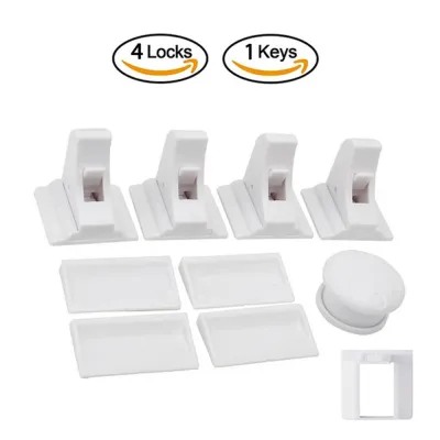 Magnetic Child Safety Lock Limiter Children Protection Baby Safety Lock Invisible Lock Kids Security Drawer Latch Cabinet Door