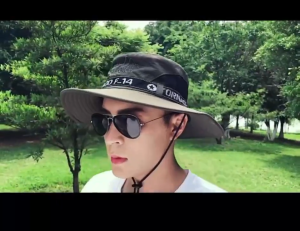 กันแดด กลางแจ้ง วินเทจ หมวกแค้มปิ้ง ปีกกว้าง ผู้ชายผู้หญิง ชาวประมง ใส่เที่ยว