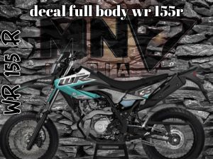 0002 decal sticker WR 155R full body (bisa custom)