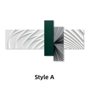 Modern Simple Luxurious Sofa Background Wall Art 3D Carving