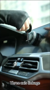 Dudukan Phone Holder 360 derajat Magnet HP Magsafe Tempel dan Putar Handphone Cocok untuk Mobil