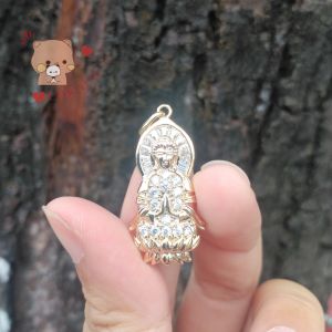 (Có Video) Mặt Dây Chuyền Phật Quan Âm Đeo May Mắn Bình An Lokalo - Kích Thước 23×06 cm