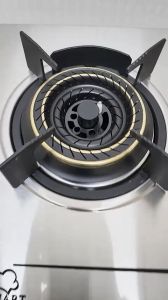 Smart Italia Stainless Steel Built-in Hob Gas Stove Dapur Tanam 4.5KW 130mm Burner HSH-98 MGH-S633M HB802S2