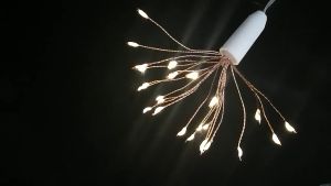 【Familiars】COD ไฟ LED สตริง ไฟโซ่ระเบิดดวงดาว  ไฟกลางคืนตกแต่งสำหรับห้องนอนและเดือนรอมฎอน