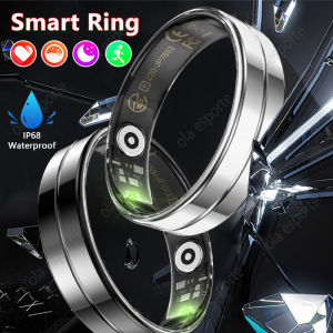 Smart Ring Heart Rate Blood Oxygen Sleep Monitoring Pedometer Calorie Multifunctional Sports Fitness Smart Finger Ring Men Women
