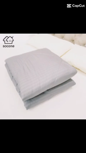 Socone Elegant Solid Color Air Comforter Duvet Filler With Zipper Bag