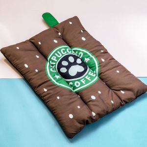 KARA PET Soft Coloured Polyester Pet Cushion Pet Beds Pet Mats Cats and Dogs Pad Pet Summer Cool Feeling Poliester Alas Lembut Kucing 宠物春夏系列软垫亲肤柔软