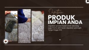 Keset Quilting Bulu Anti Slip Anti Rontok Premium LP